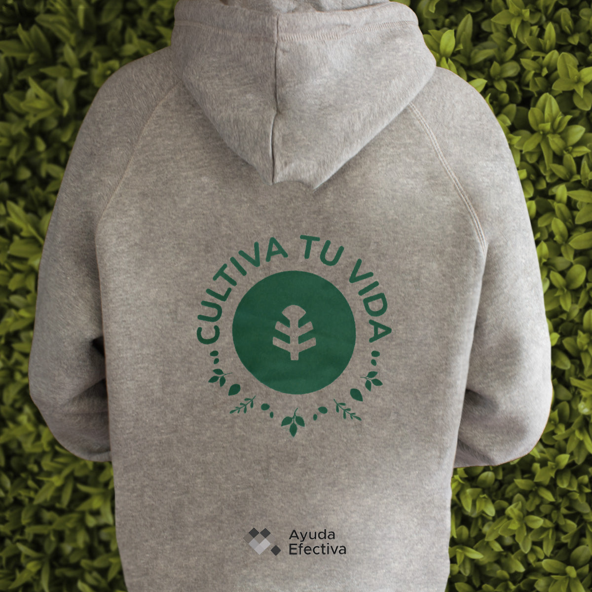 Sudadera solidaria Eco, Planeta Huerto, Talla M