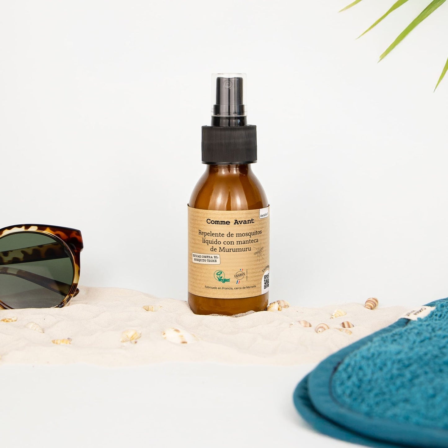 Repelente de mosquitos líquido con manteca de murumuru Comme Avant 105 ml