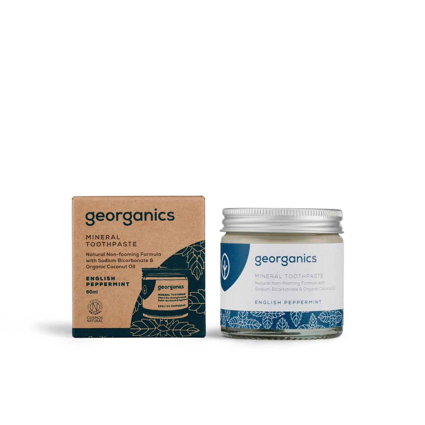 Dentífrico con Aceite de Coco Menta Georganics 120 ml