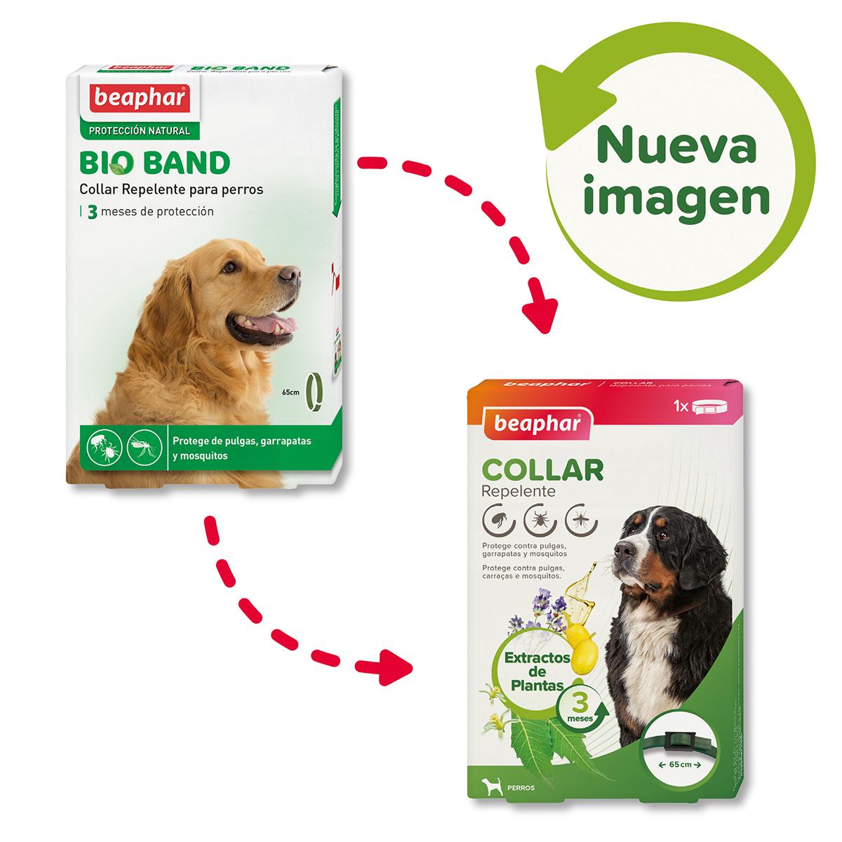 Collar repelente Bio Band para perros Beaphar 65 cm