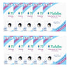 Pack 10x Eco Tiras de Lavar lavanda, Natulim, 40 lavados