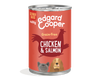 Lata de comida para perros senior con pollo y salmón sin cereales | Edgard & Cooper 400 g