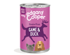 Lata de comida para perros con carne de caza y pato sin cereales | Edgard & Cooper 400 g