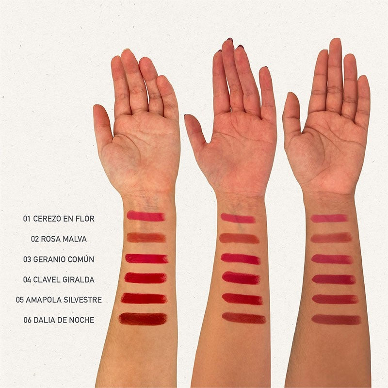 Pintalabios 02 rosa malva 3,5 g NaturaBIO Cosmetics