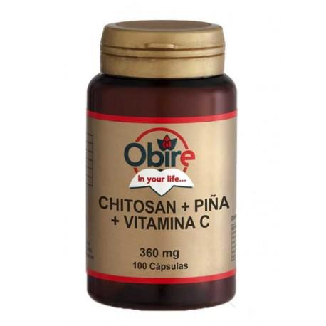 Chitosan y Piña C Obire, 100 cápsulas