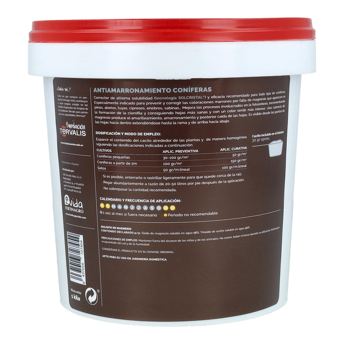 Antiamarronamiento coníferas Fertinagro 1 kg