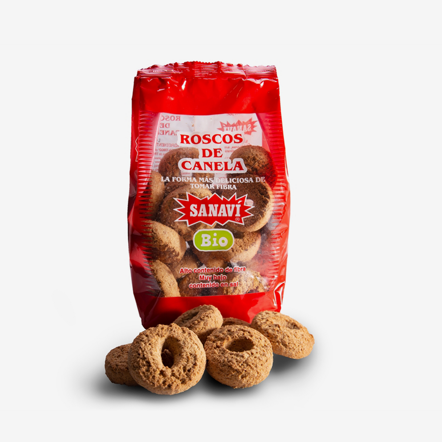 Roscos de Canela Bio Sanavi 400g
