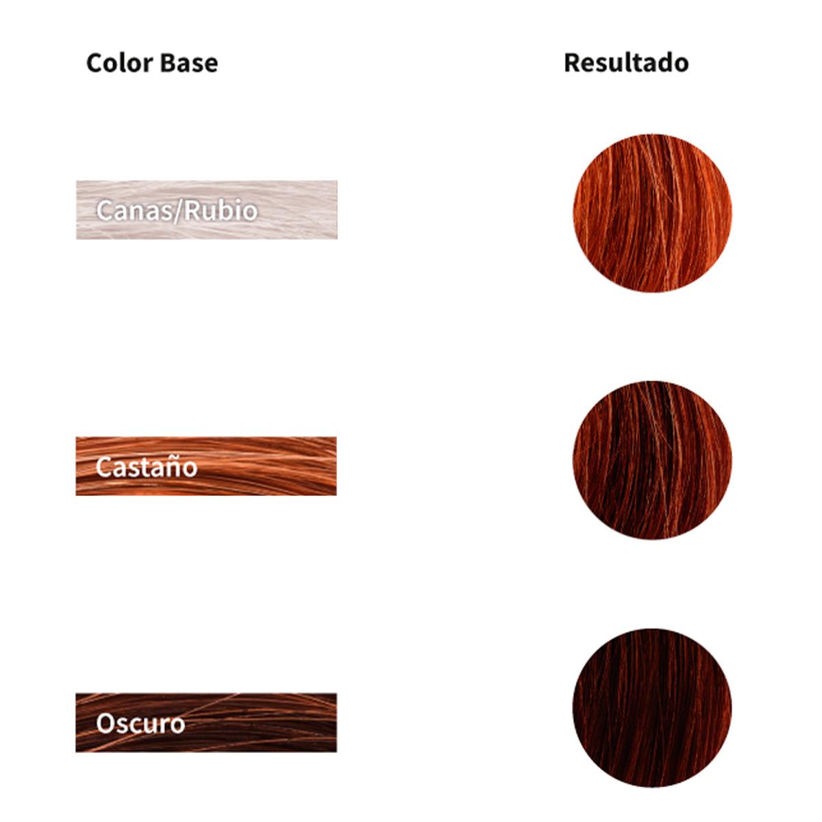 Tinte capilar 3.4 castaño oscuro caoba Chroma tintes 100 g