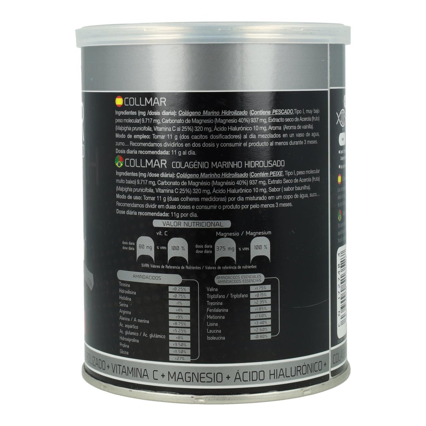 Collmar colágeno marino con magnesio sabor vainilla Drasanvi, 300 g