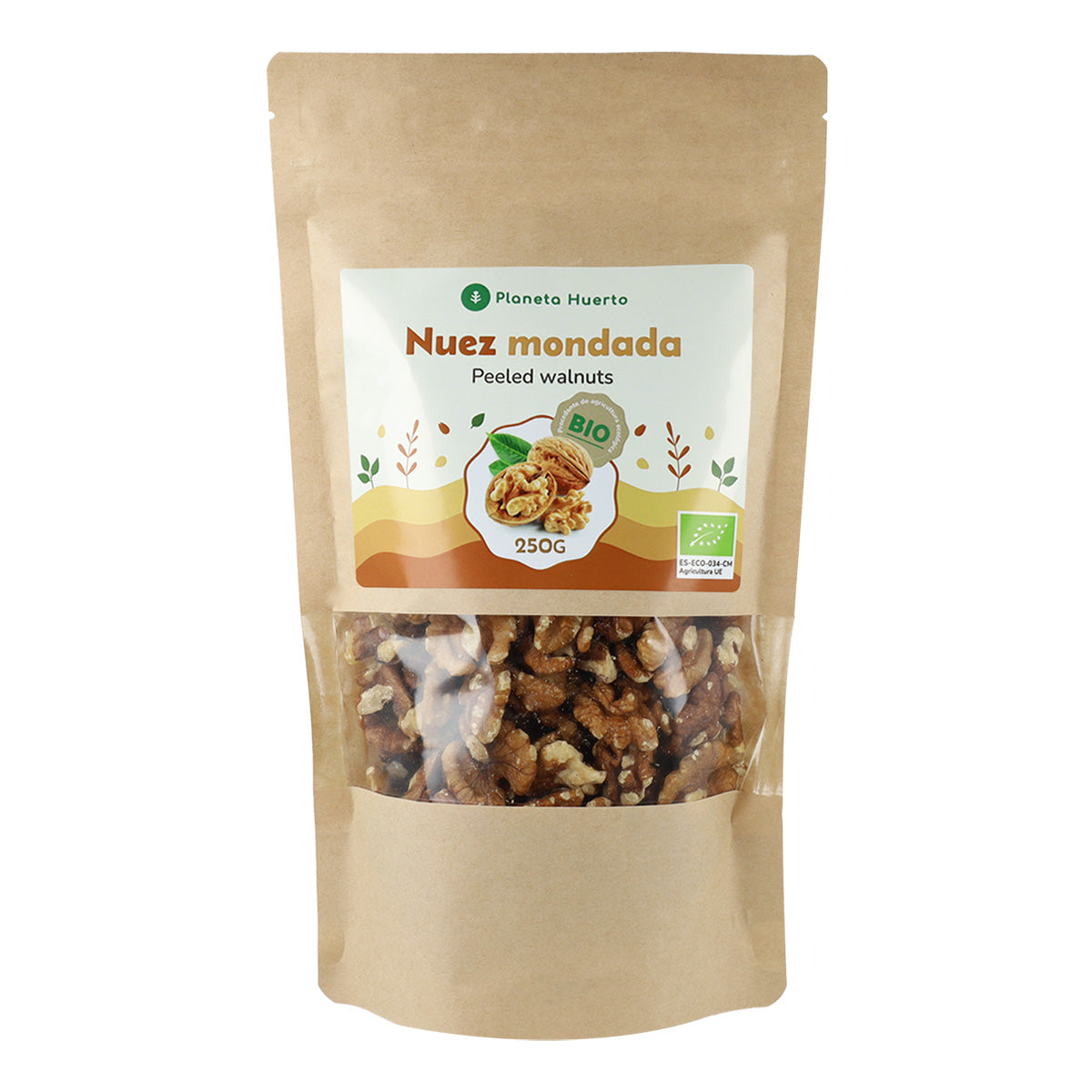 Nueces peladas ECO Planeta Huerto 250 g