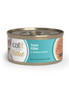 Comida húmeda para gatos Fillet atún en caldo Cuisine 75 g Catit