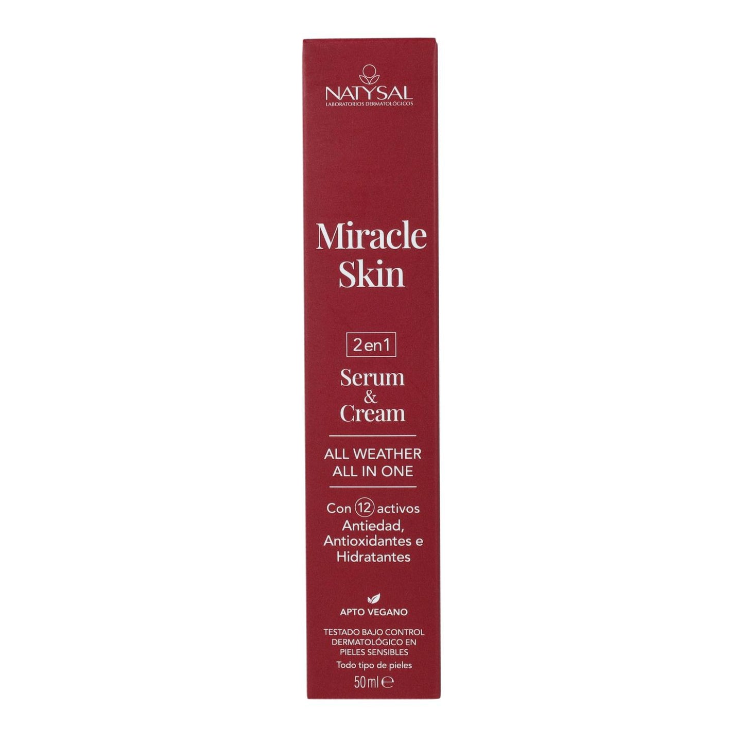MIracle skin Serum y crema 2 en 1 Natysal 50 ml