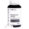 Vitamina K2 MK7 200 mcg 240 comprimidos veganos Hivital