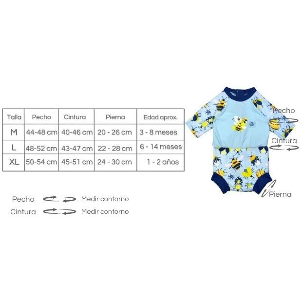 Happy Nappy Traje Solar Up & Away Splash about