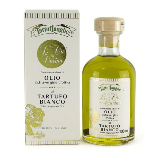 Aceite de Oliva Virgen Extra con Trufa Negra Tartuflanghe 100 ml
