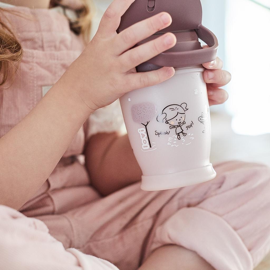 Mi Vaso con Pajita Click&Go Lovely Girl LOVI 250ml