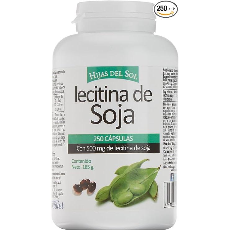 Complemento alimenticio Lecitina de soja Ynsadiet 250 perlas