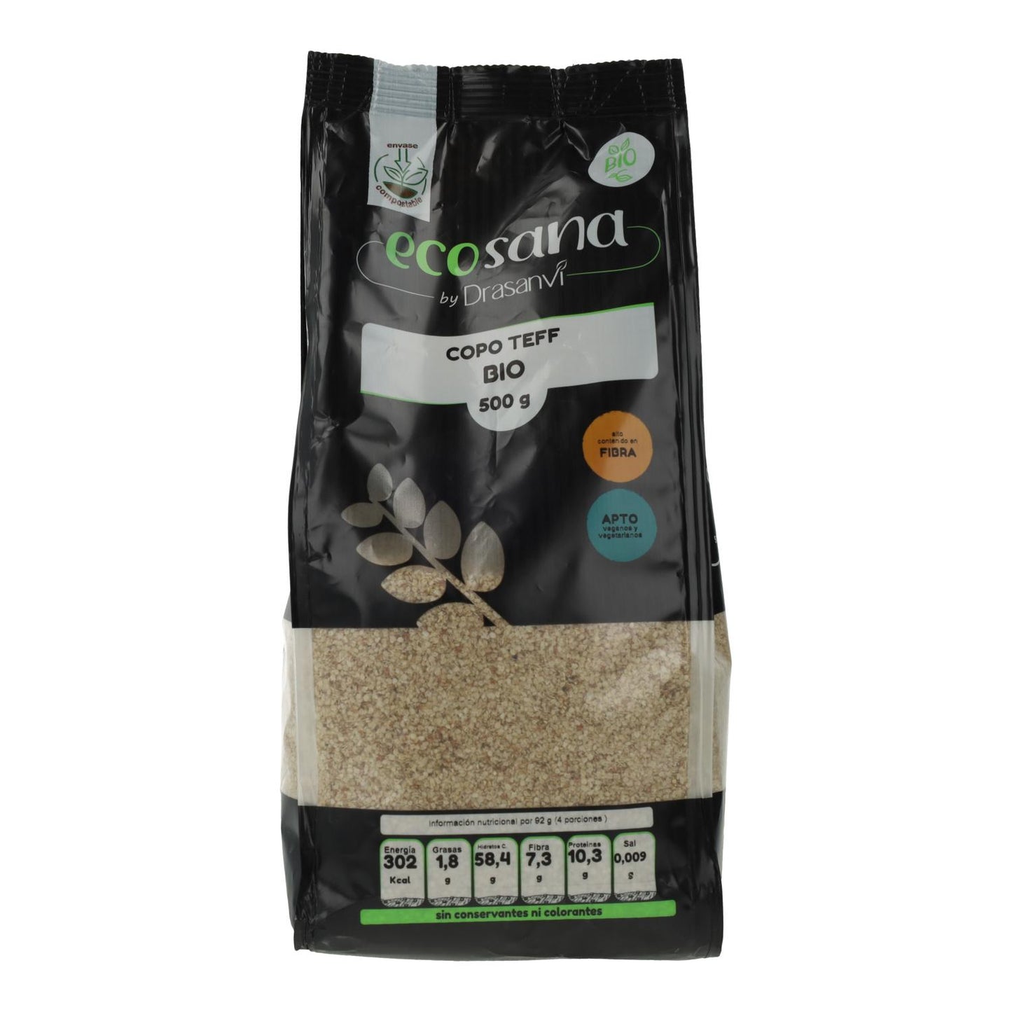 Copos teff bio Ecosana 500 g