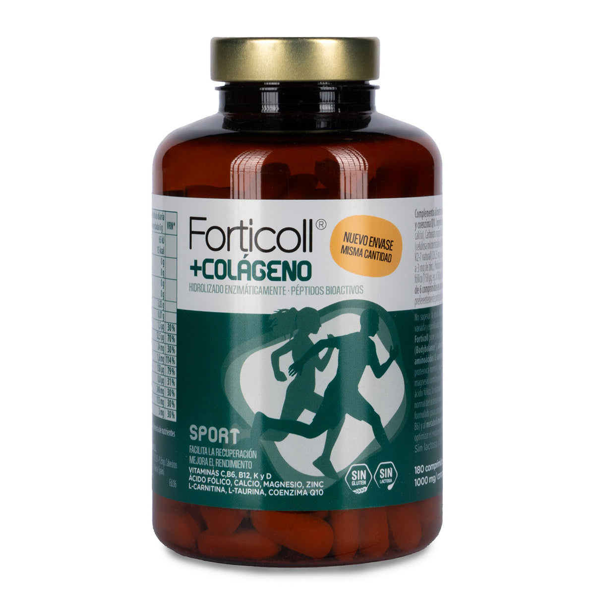 Colágeno Bioactivo Sport Forticoll, 180 comprimidos