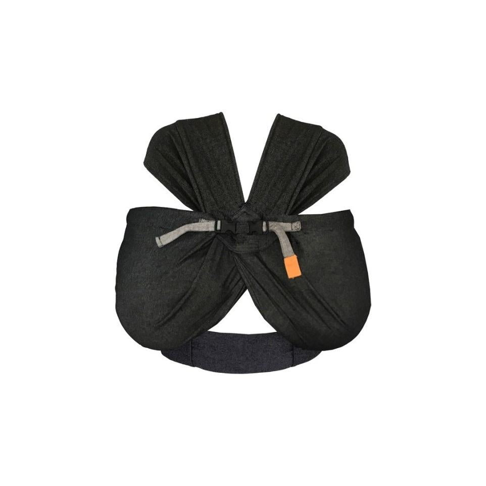 Mochila-Bandolera Gemelar Ligera Negra Minimonkey