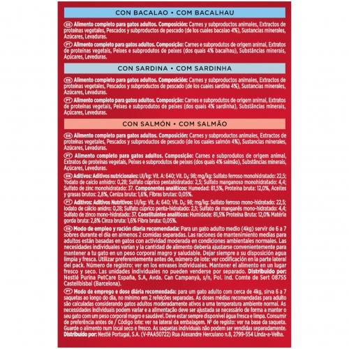 GOURMET Mon Petit Selección de Pescados Multipack 6 x 50 g