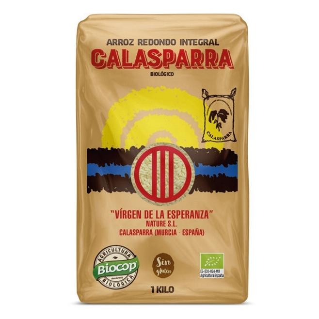 Arroz integral Calasparra Biocop 1Kg
