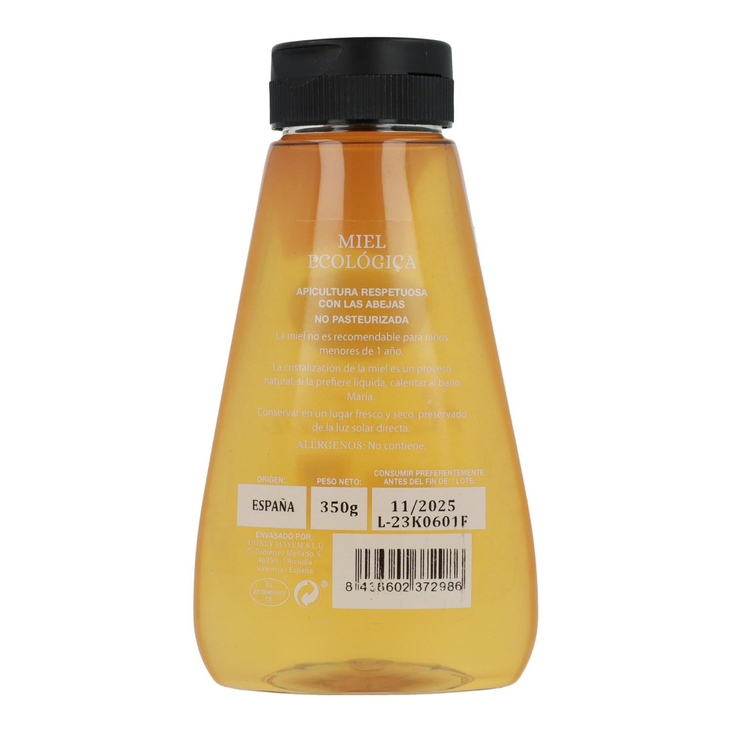 Miel azahar bio Mayem antigoteo 350 g