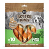 Rolls grandes envueltos en pollo para perros Cordero ZOË 12,5cm, 10 pcs