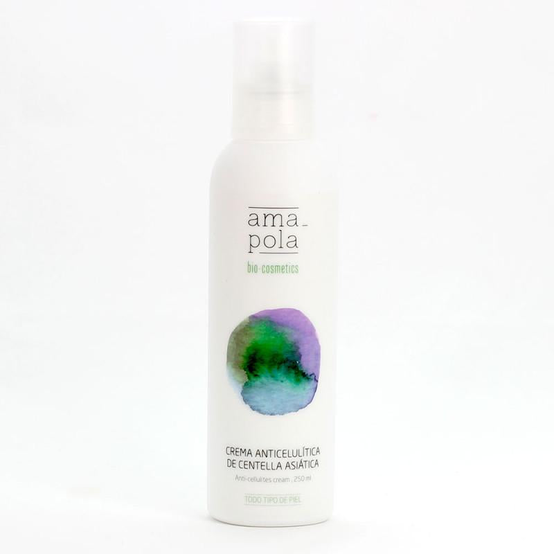 Crema anticelulítica de centella Amapola Biocosmetics 250 ml