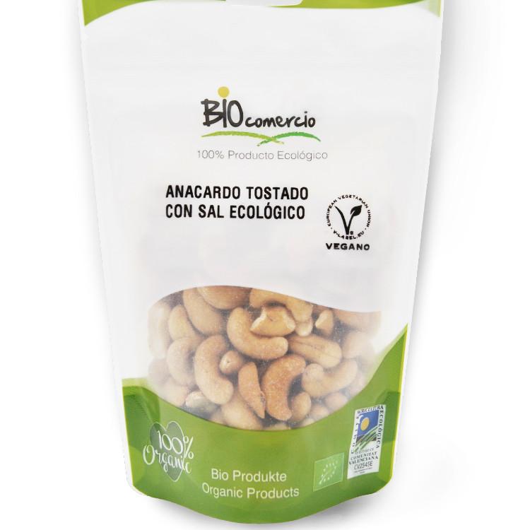 Anacardo Tostado con  Sal Eco Biocomercio