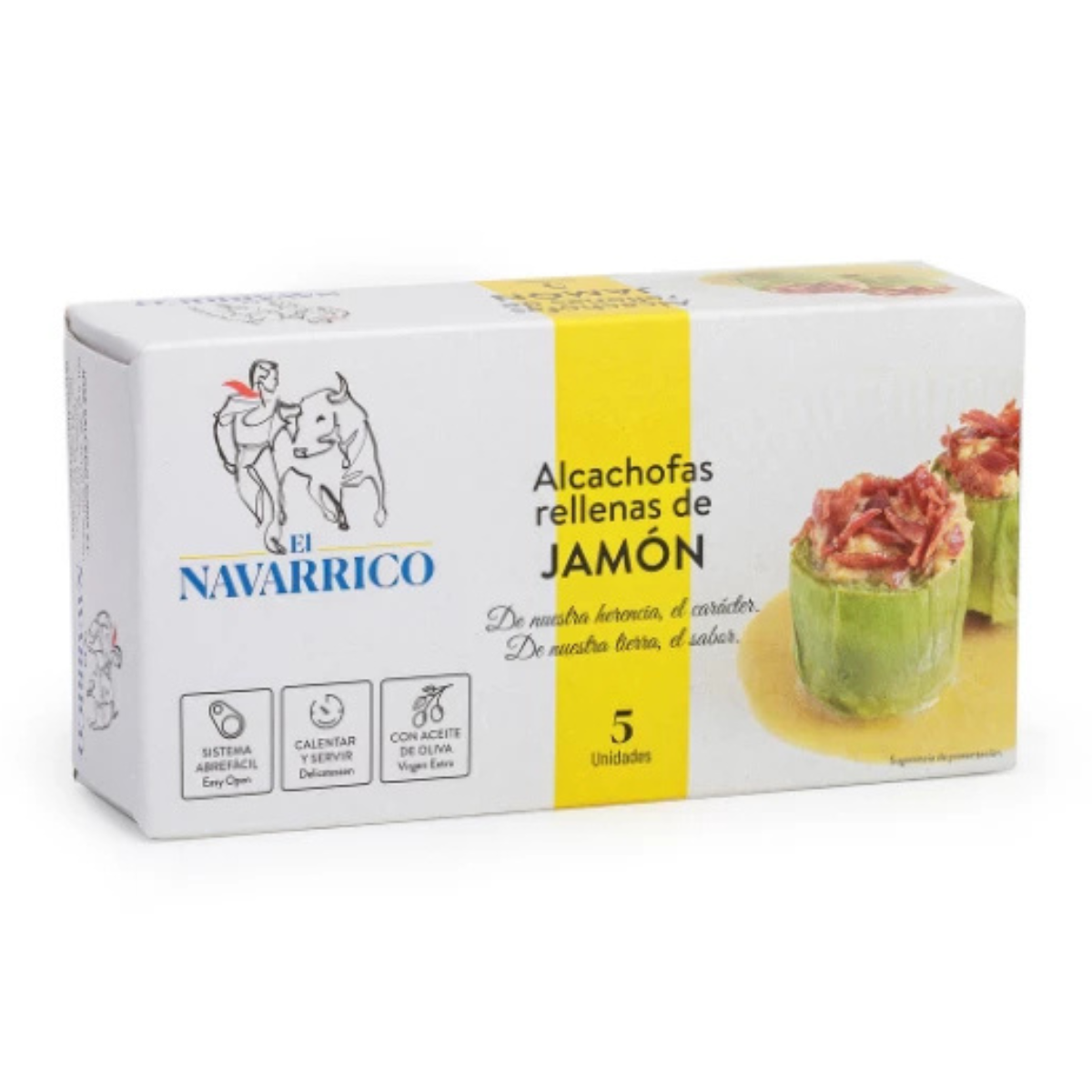 Alcachofa Rellena de Jamón El Navarrico Lata 425 ml