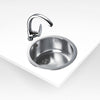 Fregadero circular encastrado 45 cm. Teka