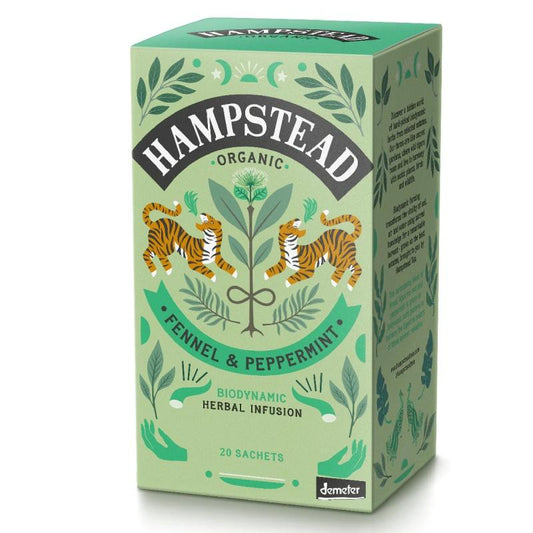 Té hinojo y menta Hampstead 20 bolsitas