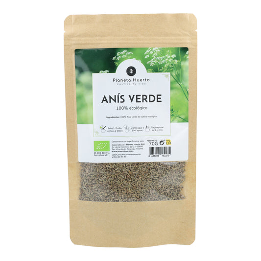 Anís verde en grano ECO Planeta Huerto 70g