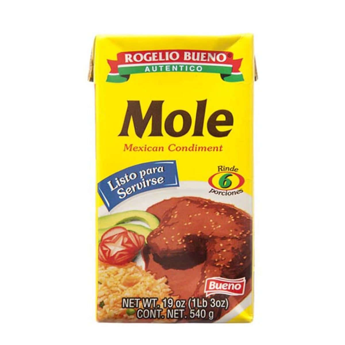 Mole Rojo en Salsa Rogelio Bueno 540g