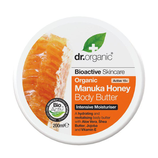 Crema corporal Miel de Manuka Dr. Organic, 200ml
