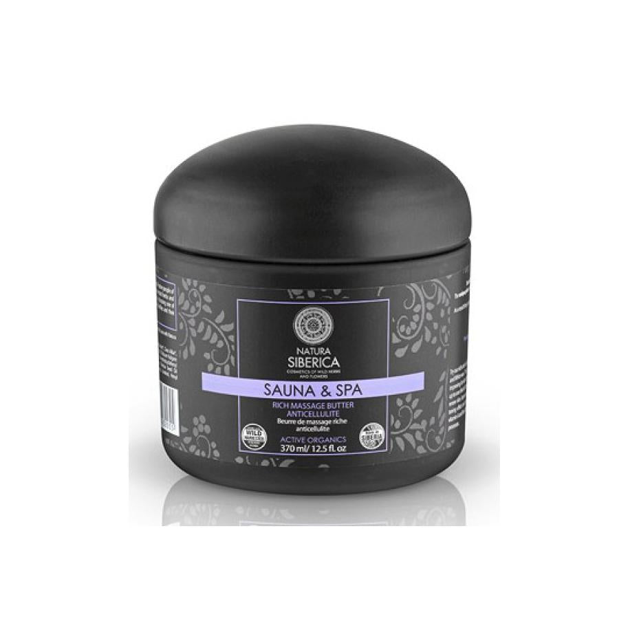 Sauna&Spa Anticelutítica manteca espesa masaje Daurico Natura Sibérica 370 ml