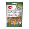Triángulos con pechuga pollo hierba gatera Trixie 50g