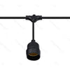 Guirnalda de soporte LED para 10xE27 bombillas 6,5m interior y exterior