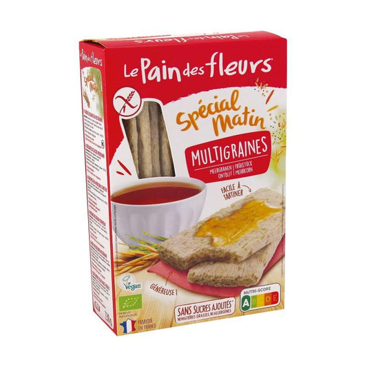 Tostadas Multi Cereales Special Matin Sin Gluten Eco Vegan 230g Le Pain Des Fleurs