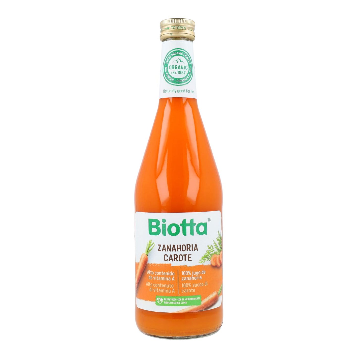Jugo de Zanahoria Biotta 500 ml