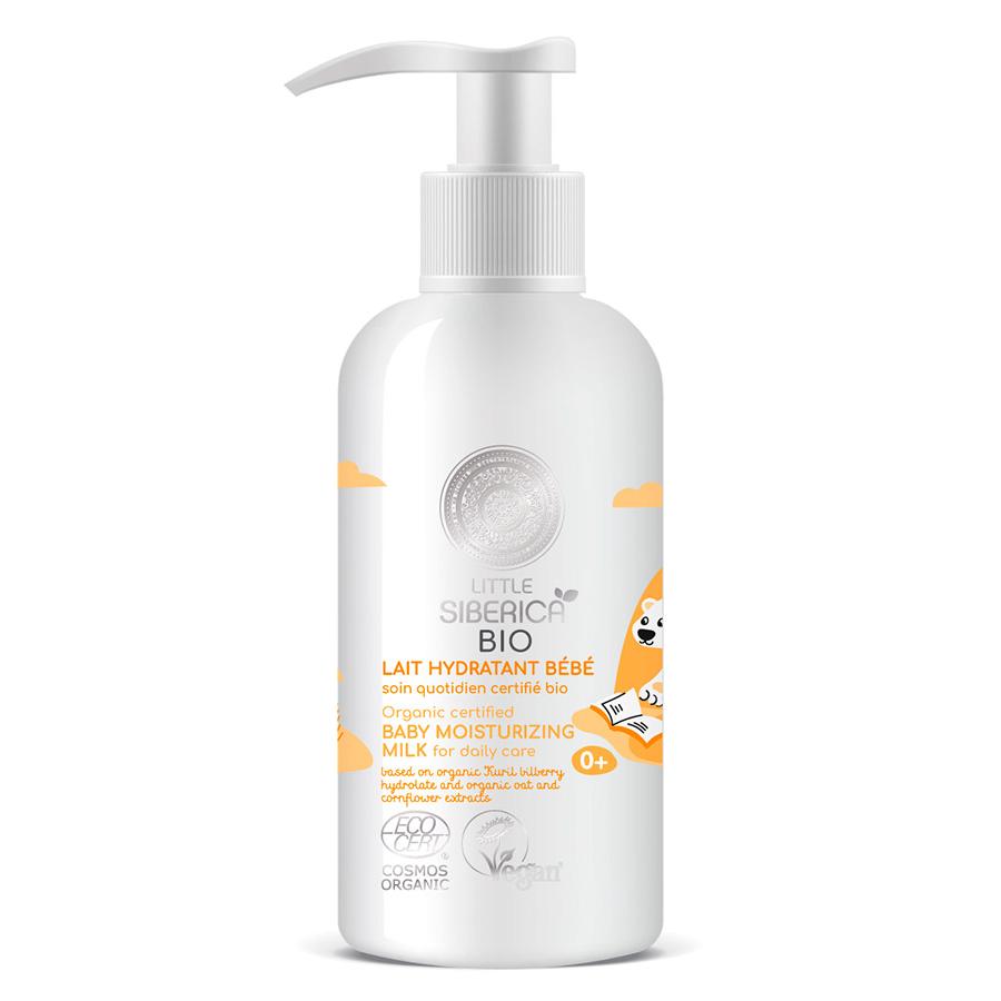 Leche Hidratante Orgánica Cuidado diario para Bebés Natura Siberica  50 ml