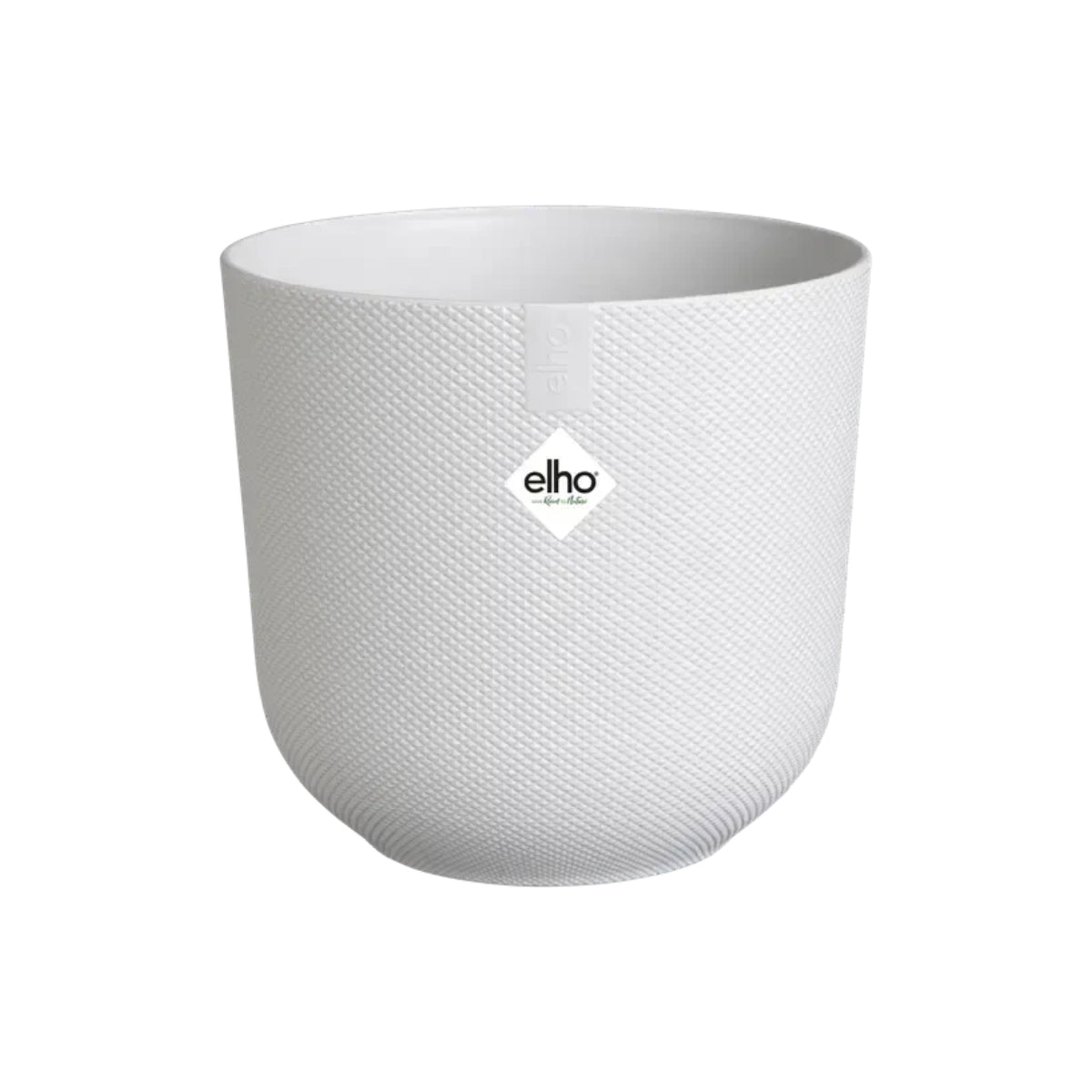 Macetero jazz round silky white Elho 35 cm