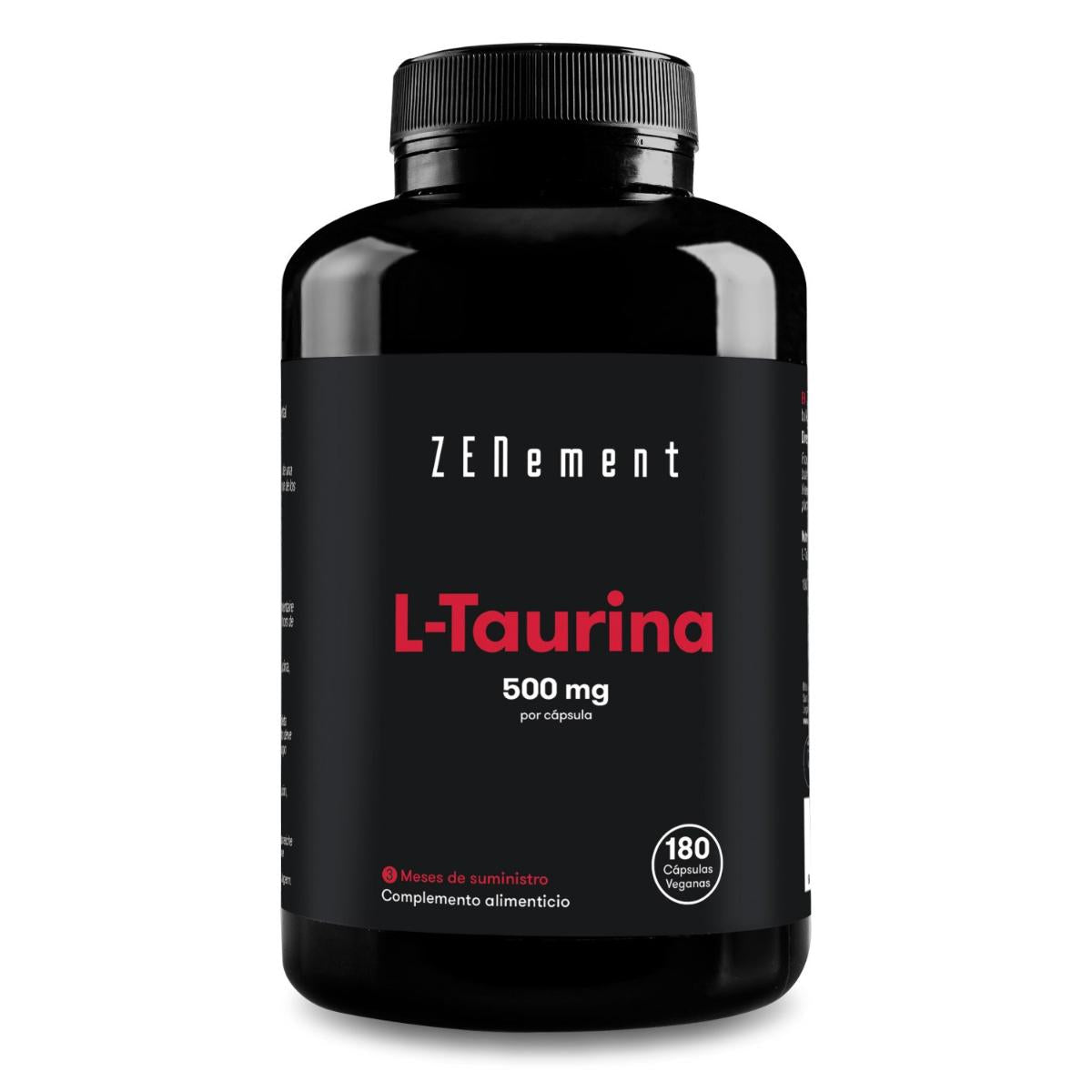 L-Taurina 500 mg por comprimido Zenement,  180 comprimidos