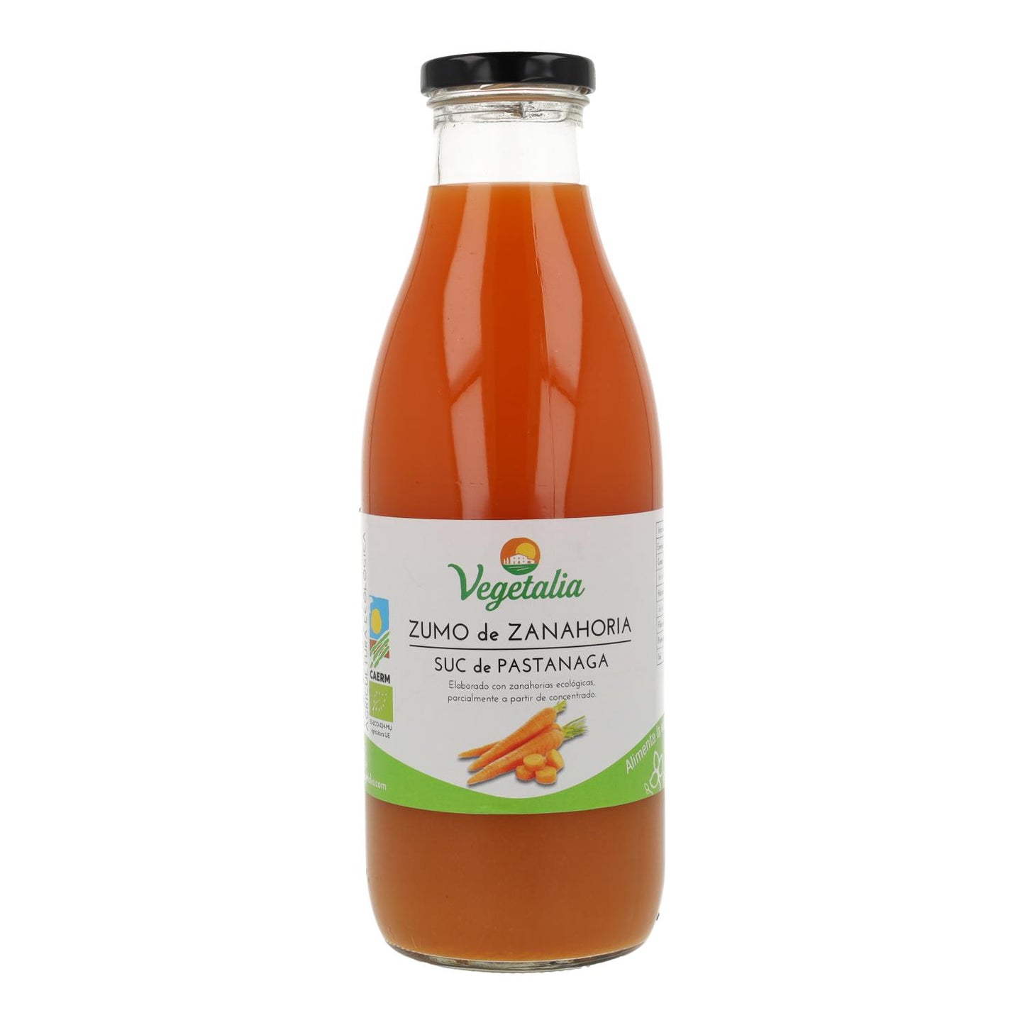 Zumo de Zanahoria Bio Vegetalia, 1 Litro