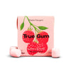 Chicle sin plástico de Frambuesa y Vainilla True Gum 21g