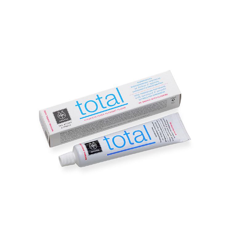 Crema dental Protección Total con Hierbabuena y propóleo Apivita