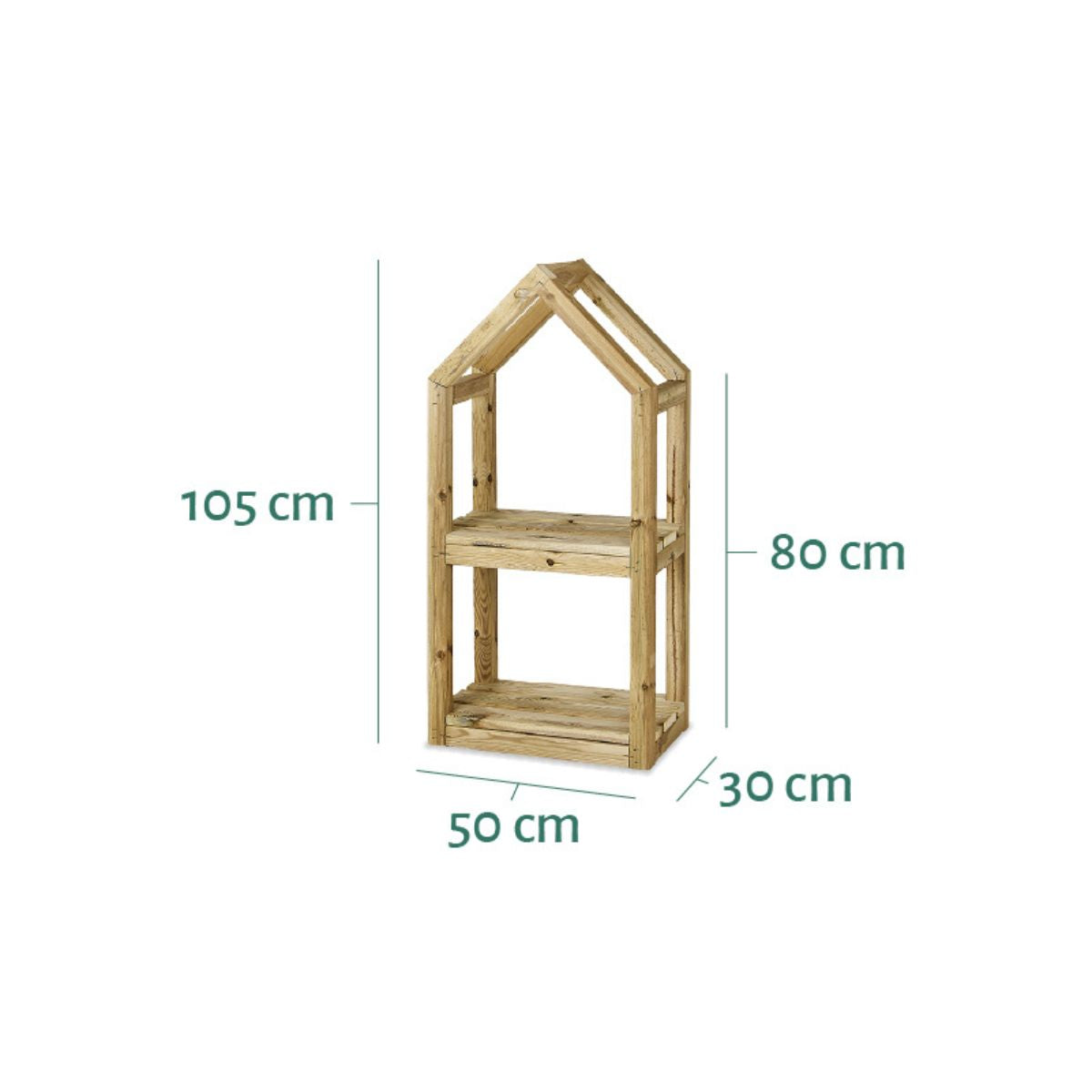 Estantería de madera Autoclave Campanile Outdoor S