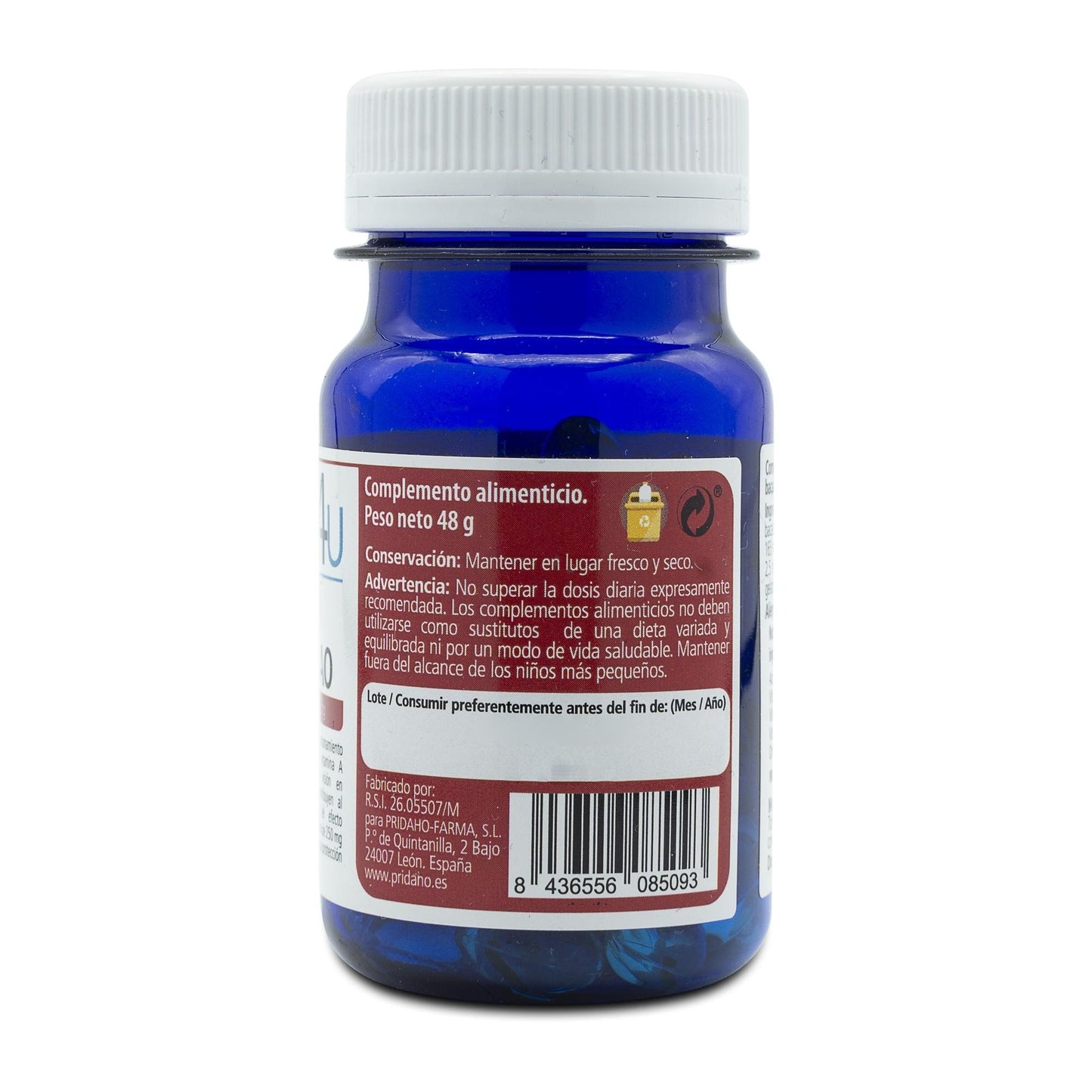 H4U Hígado de Bacalao 60 cápsulas blandas de 800 mg