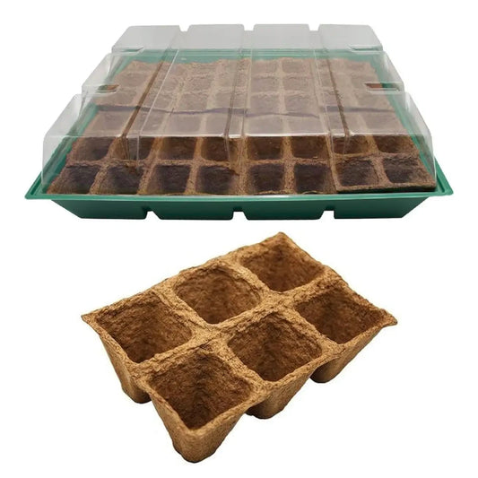 Kit semillero L con bandejas de repuesto 10 ud Planeta Huerto